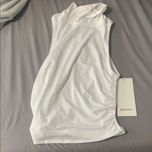Lululemon turtle neck tank top